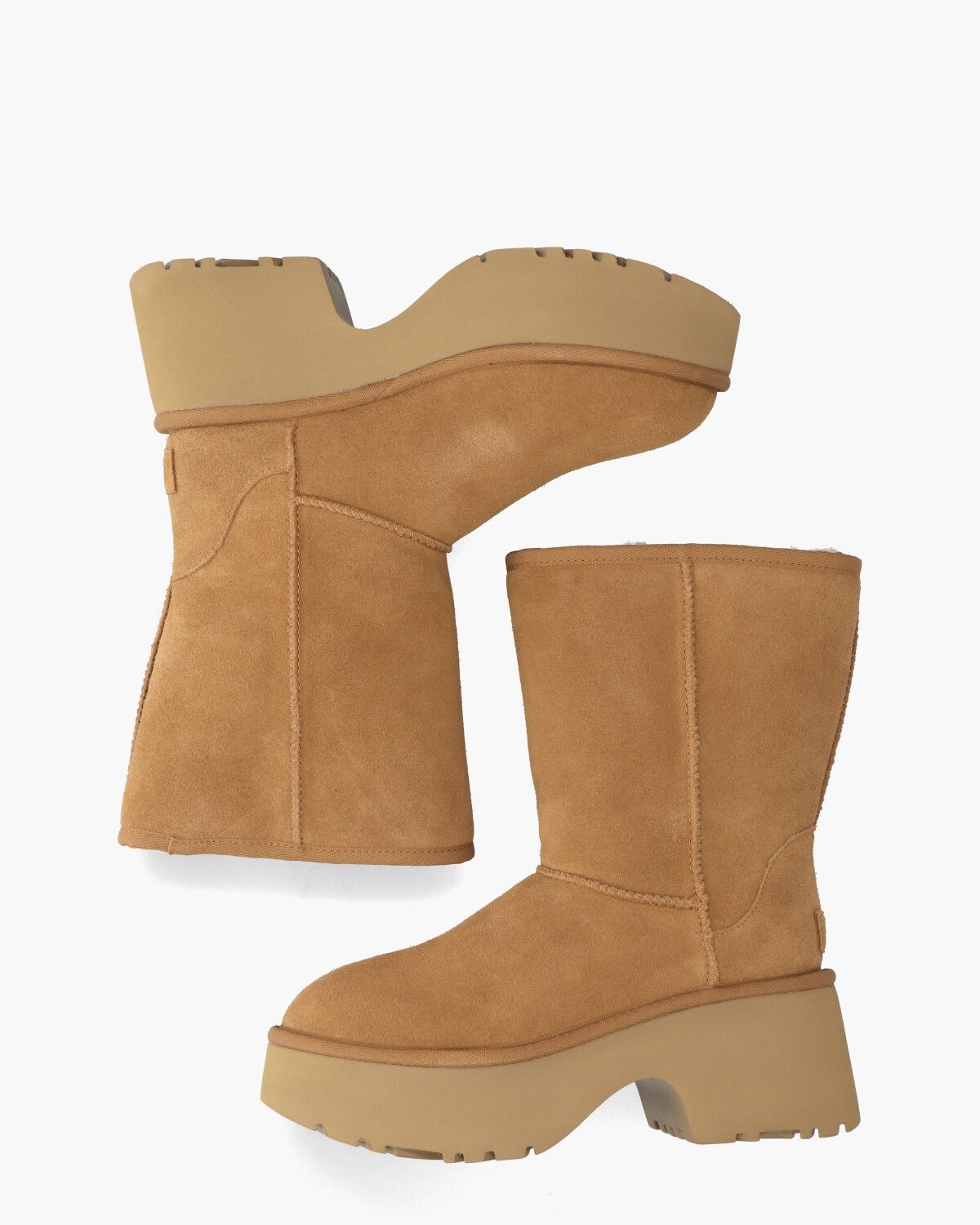 Classic Short New Heights Boot Chestnut Damesboots
