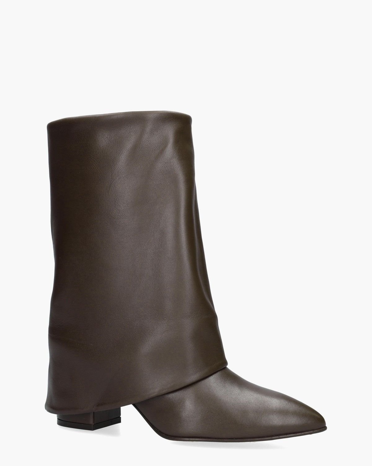 Cleo Liso Donkerbruin Damesboots