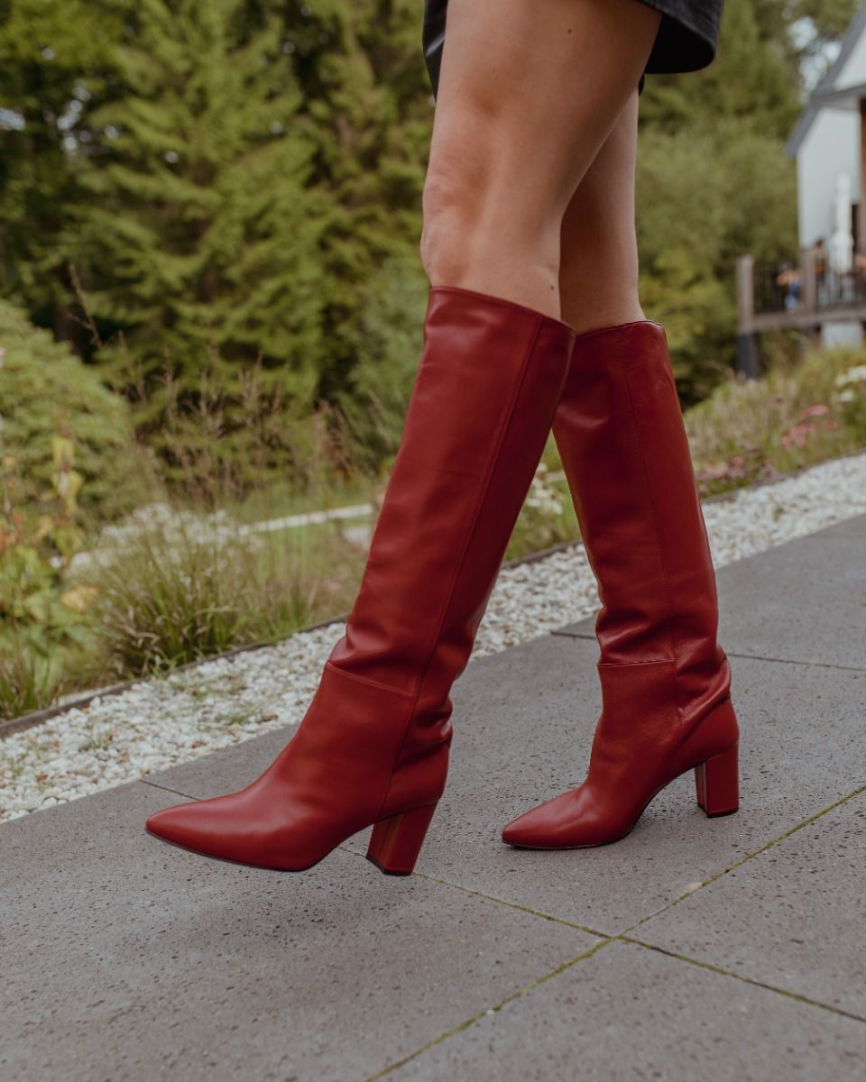 TL-12591 Rood Damesboots