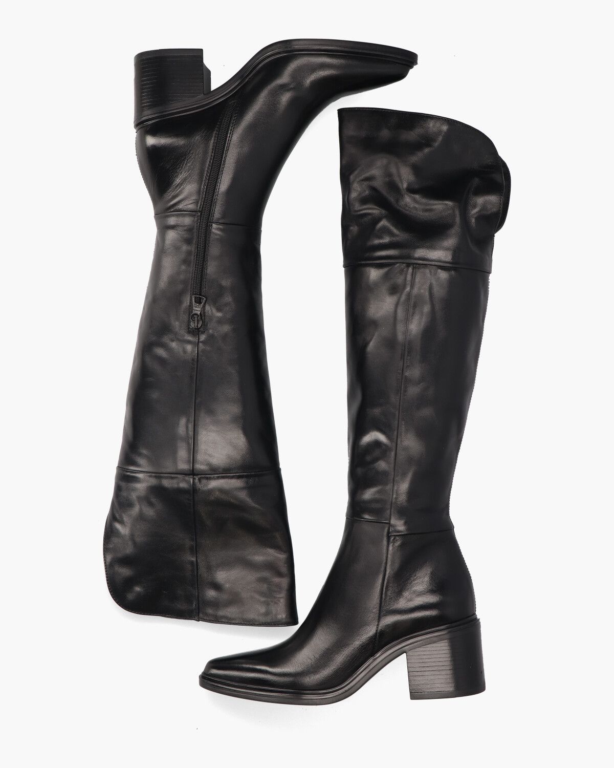 Ylva Zwart Damesboots