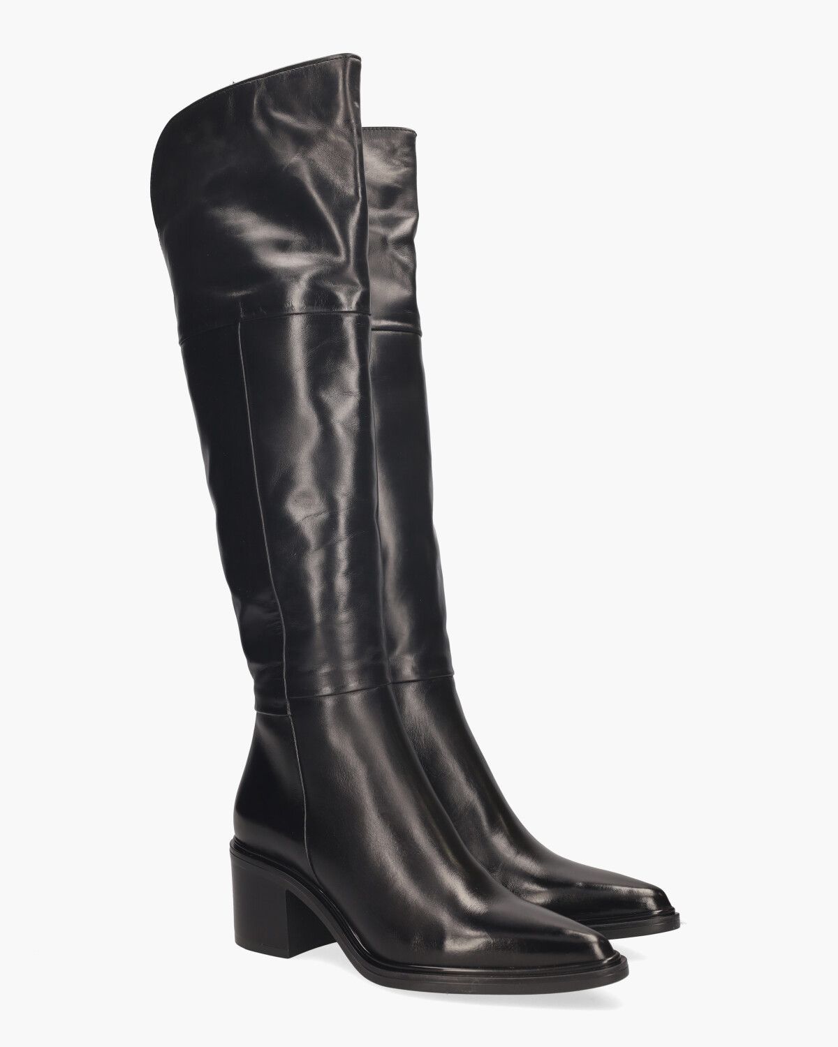 Ylva Zwart Damesboots