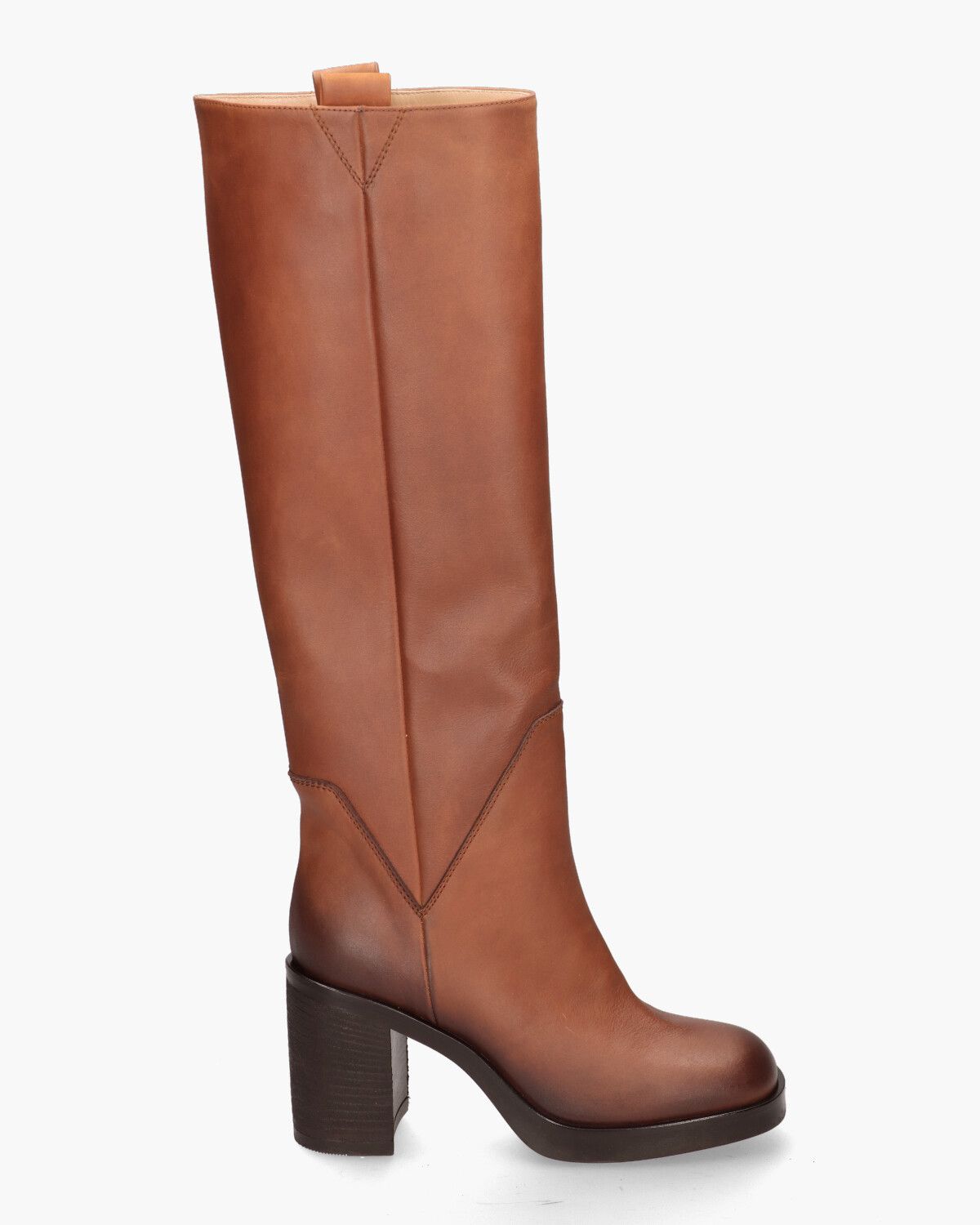 A4954 Cognac Damesboots