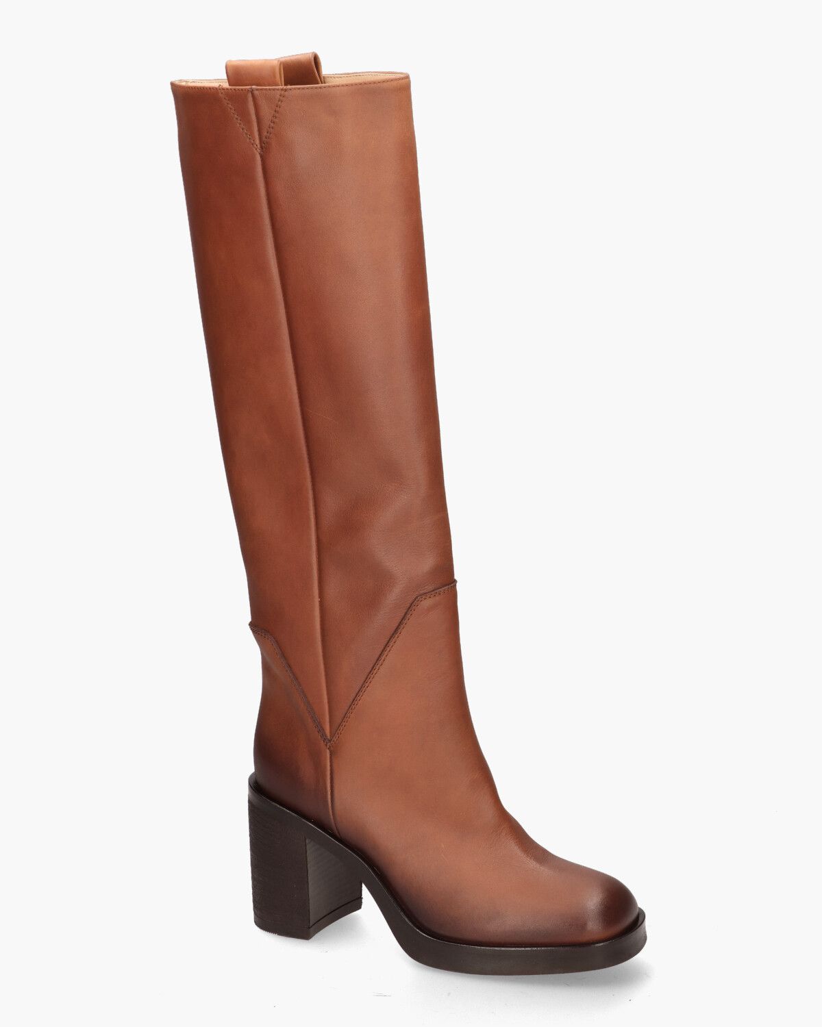 A4954 Cognac Damesboots