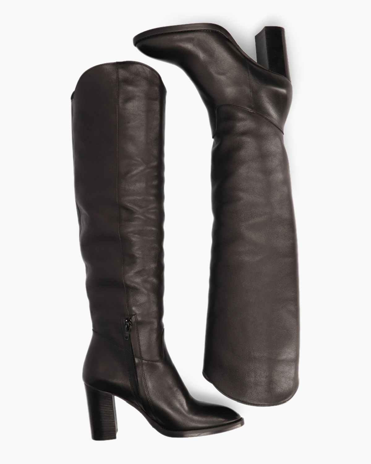 5939A Zwart Damesboots