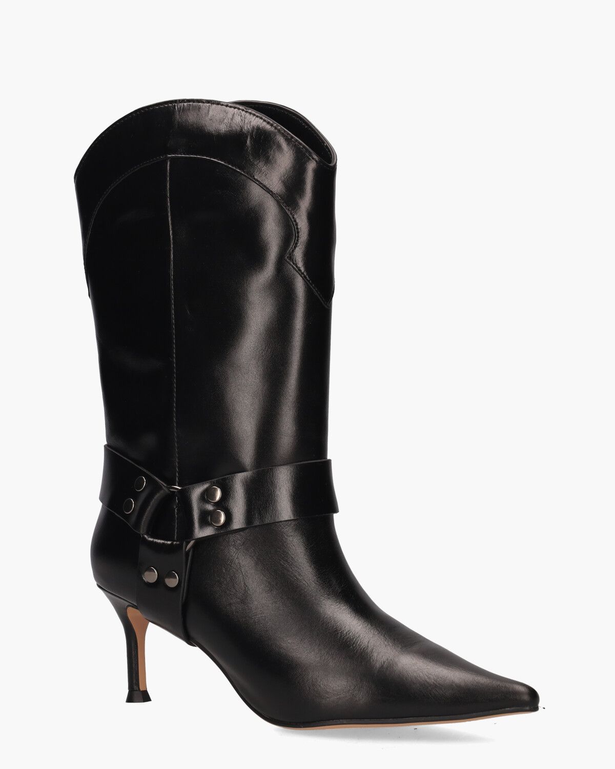 York Zwart Damesboots
