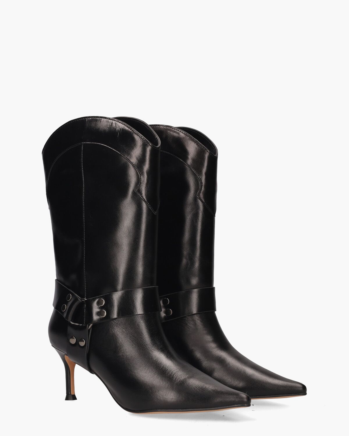 York Zwart Damesboots