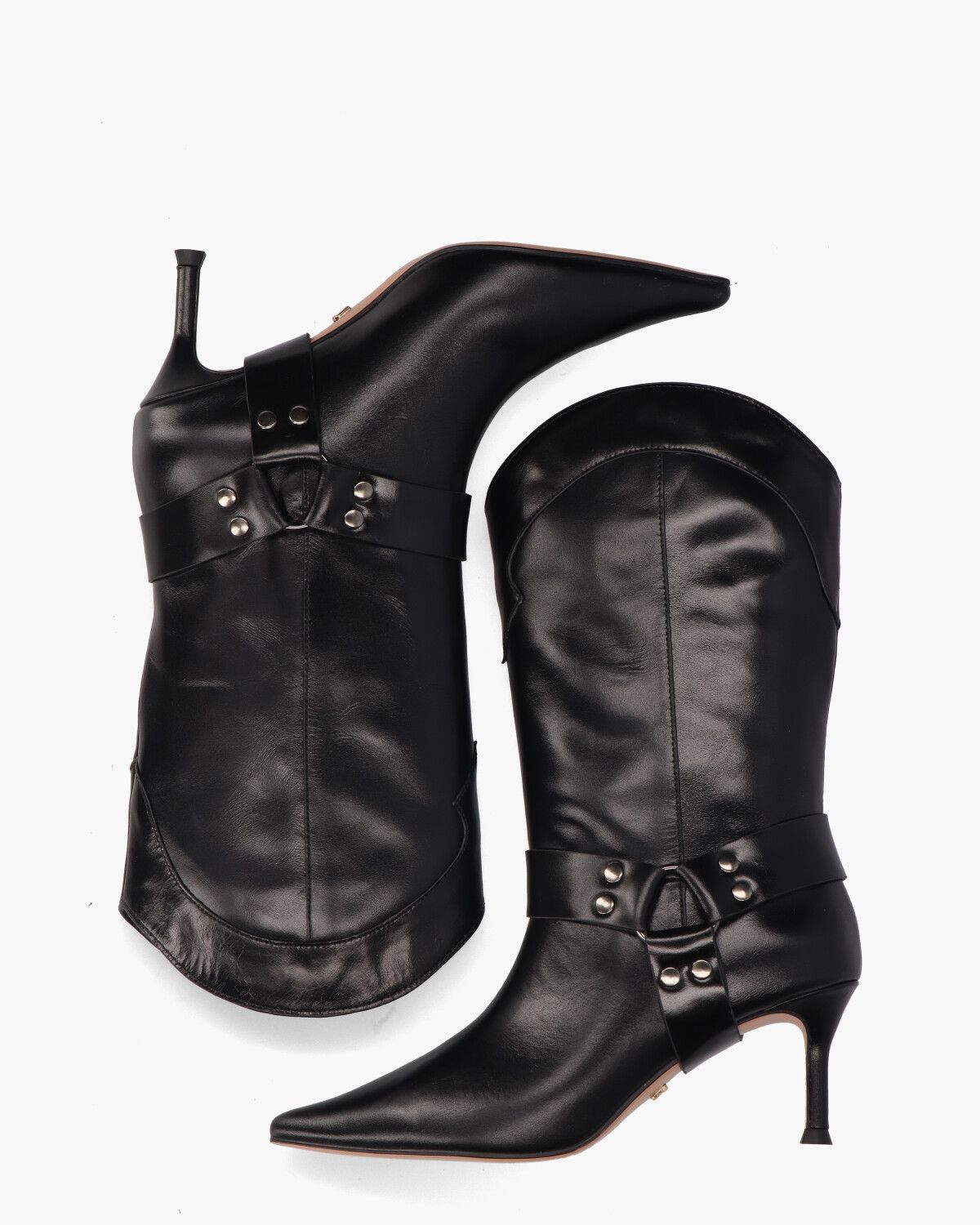 York Zwart Damesboots