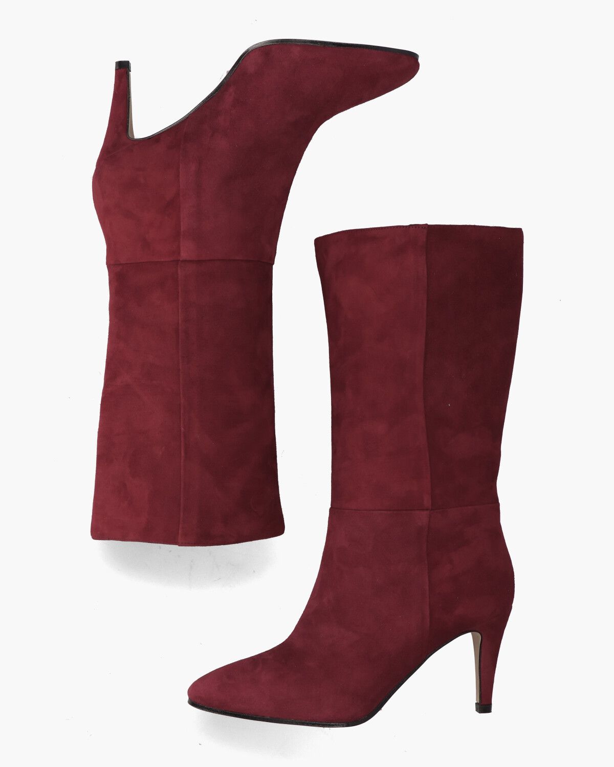 Sara Bordeauxrood Damesboots