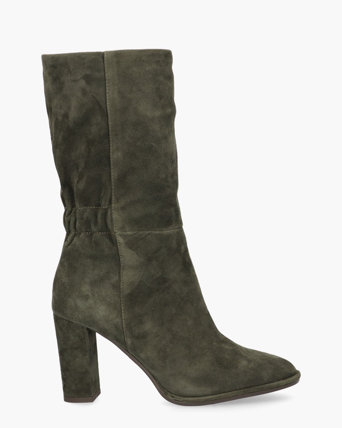 100B30BK Grijs/Groen Damesboots