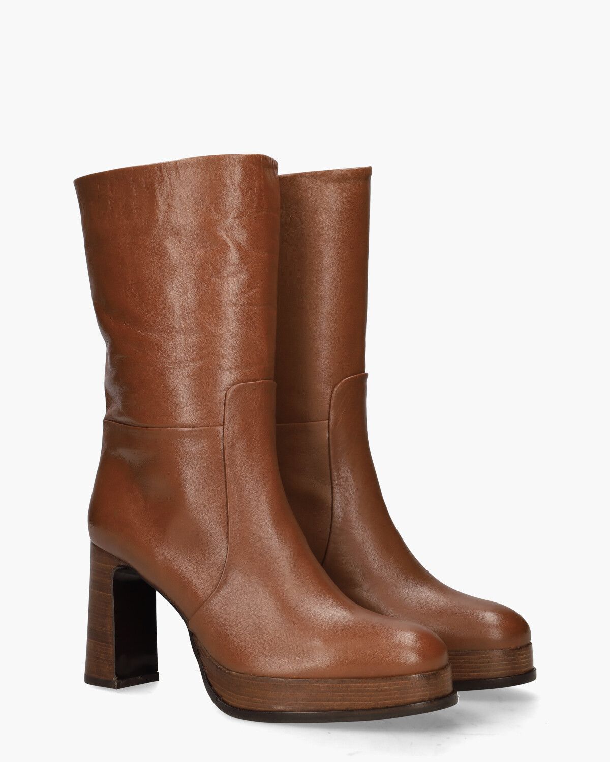 2459 Cognac Damesboots