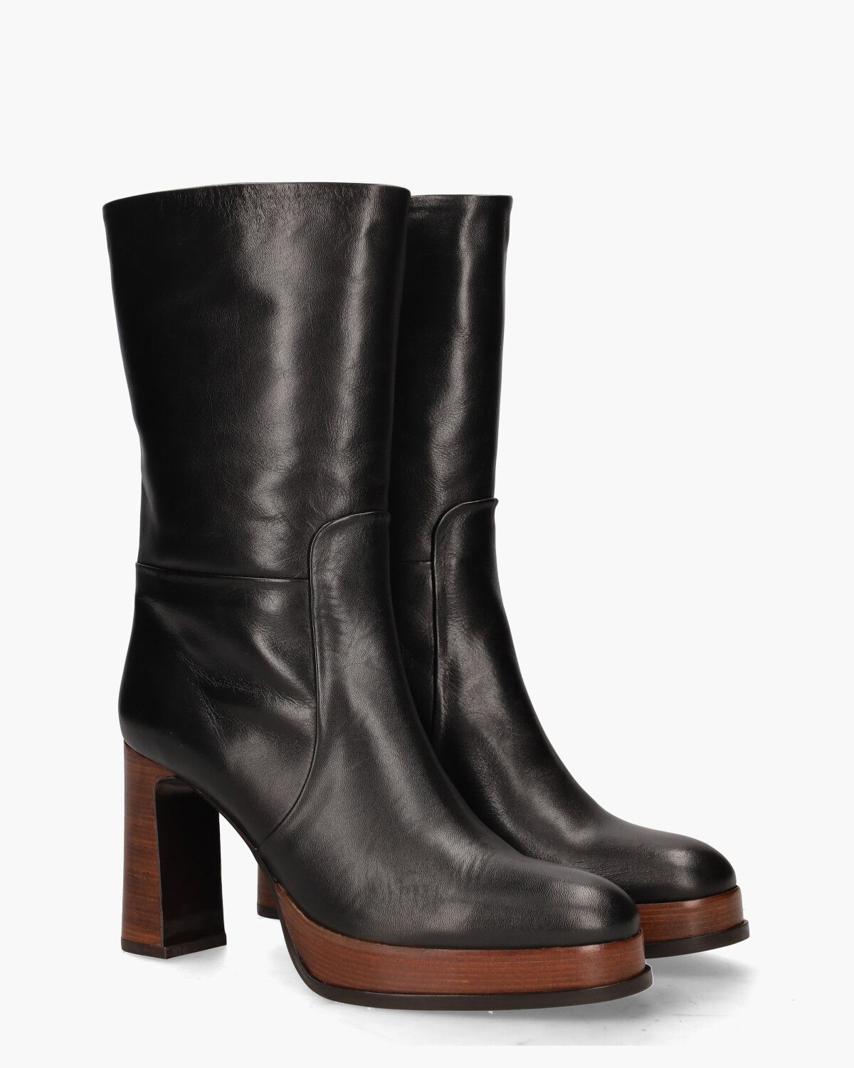 2459 Zwart Damesboots