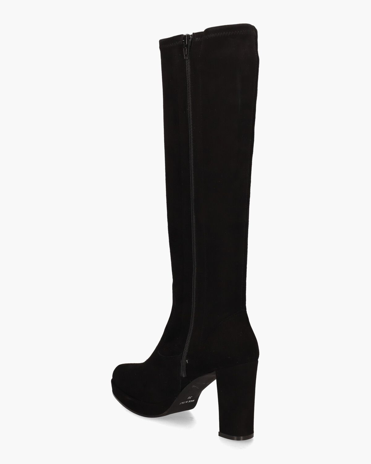 12343 Zwart Damesboots
