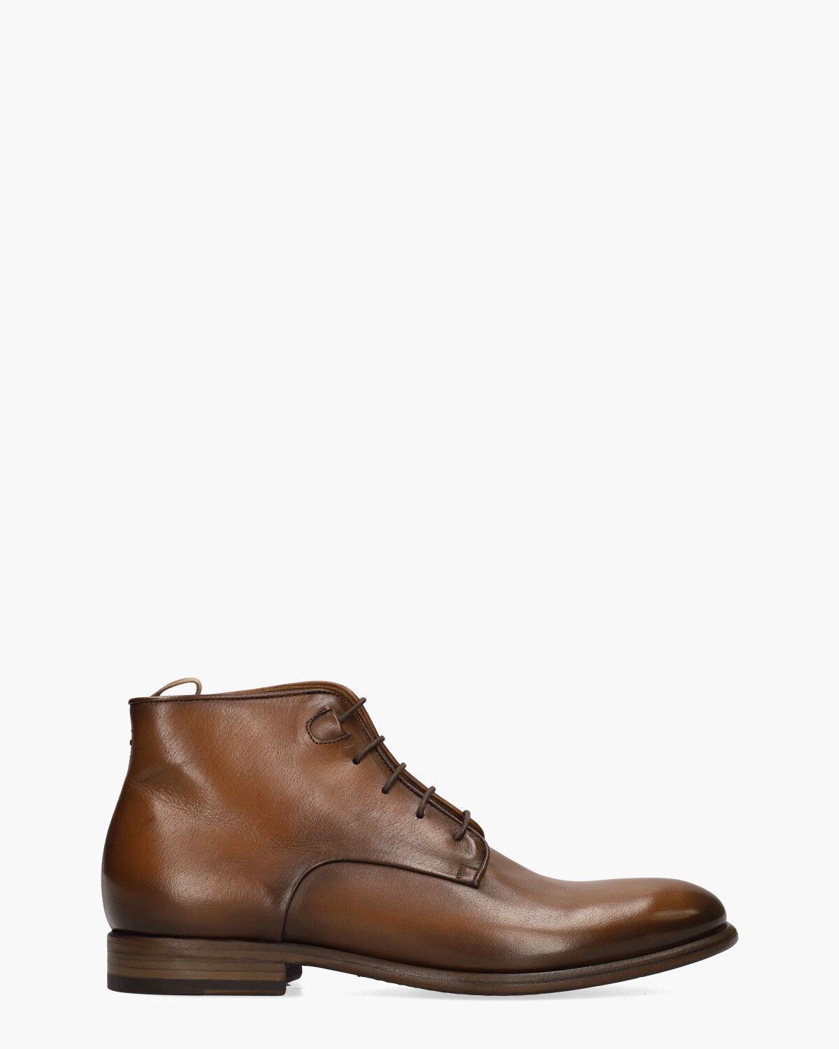 10941E Cognac/Bruin Heren Veterboots