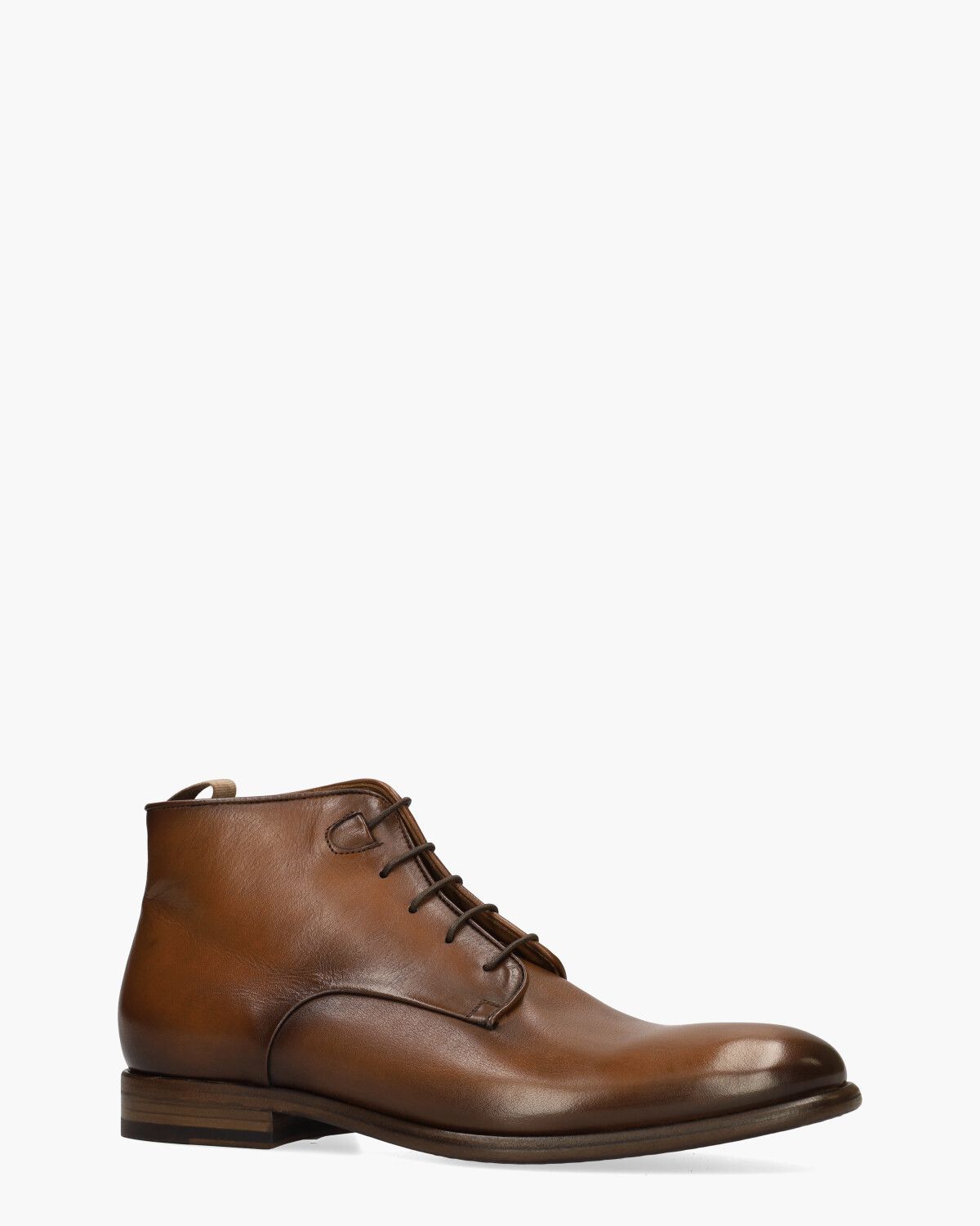 10941E Cognac/Bruin Heren Veterboots
