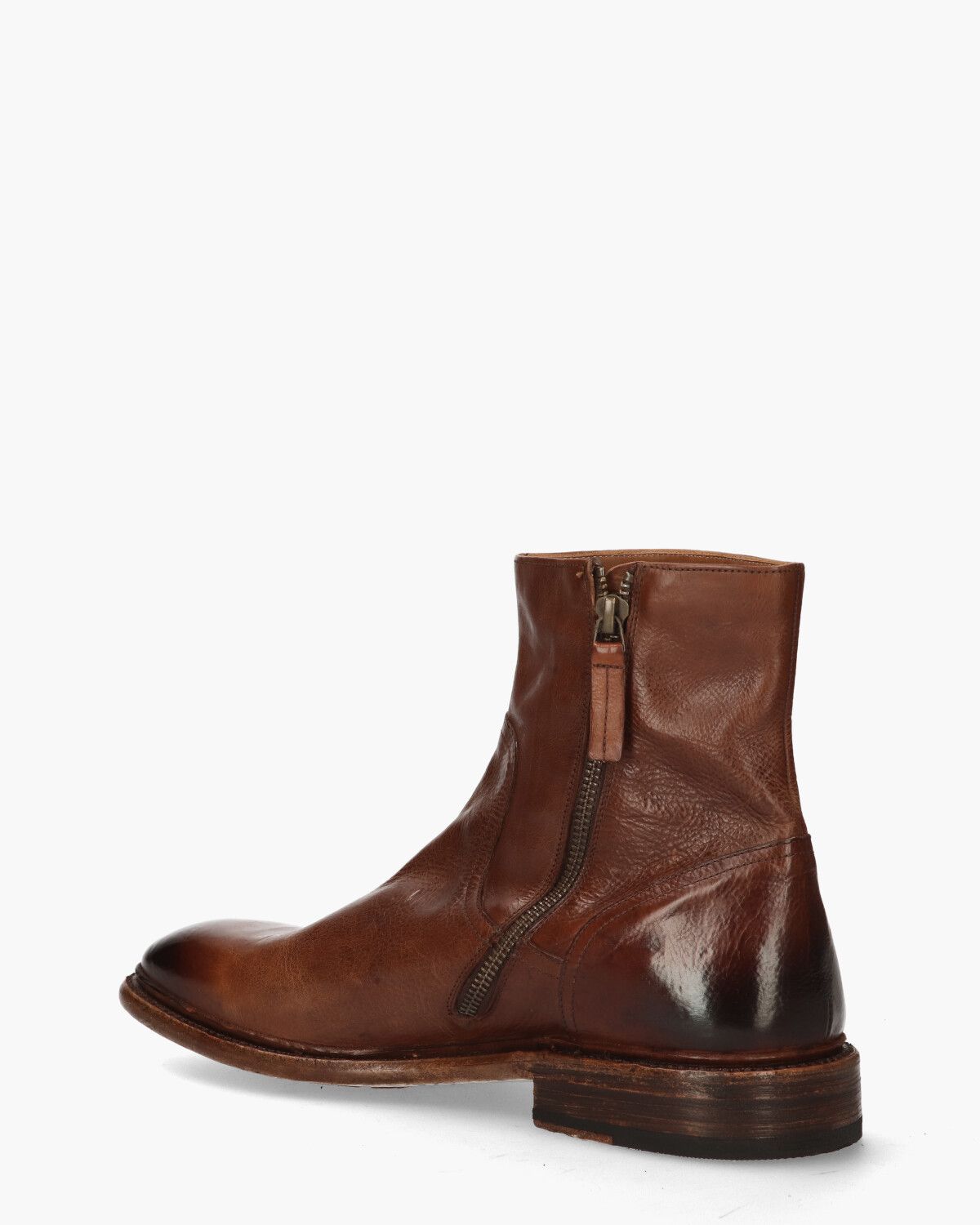 19039 Bruin/Cognac Heren Enkelboots