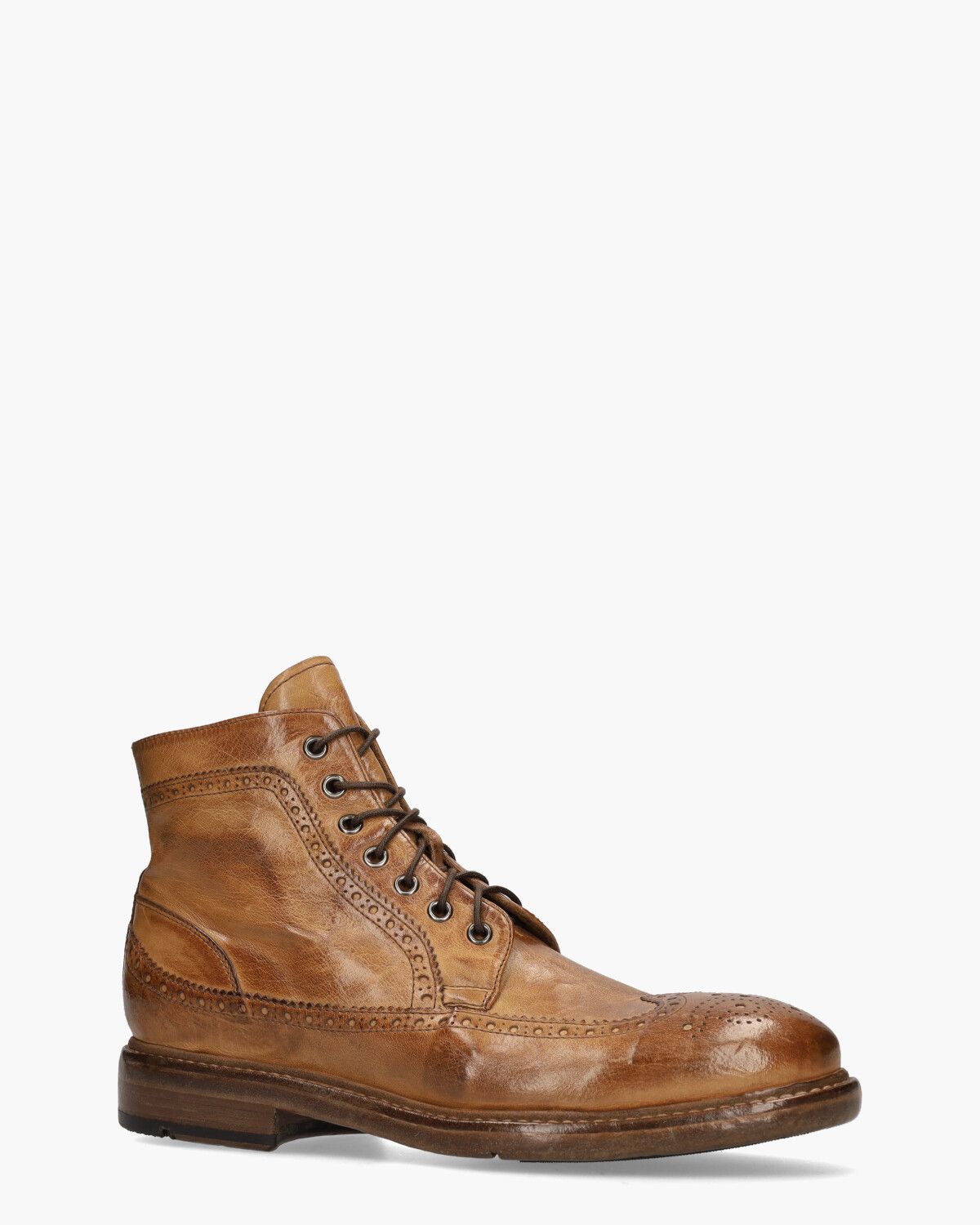 DQ04A Bruin Heren Veterboots