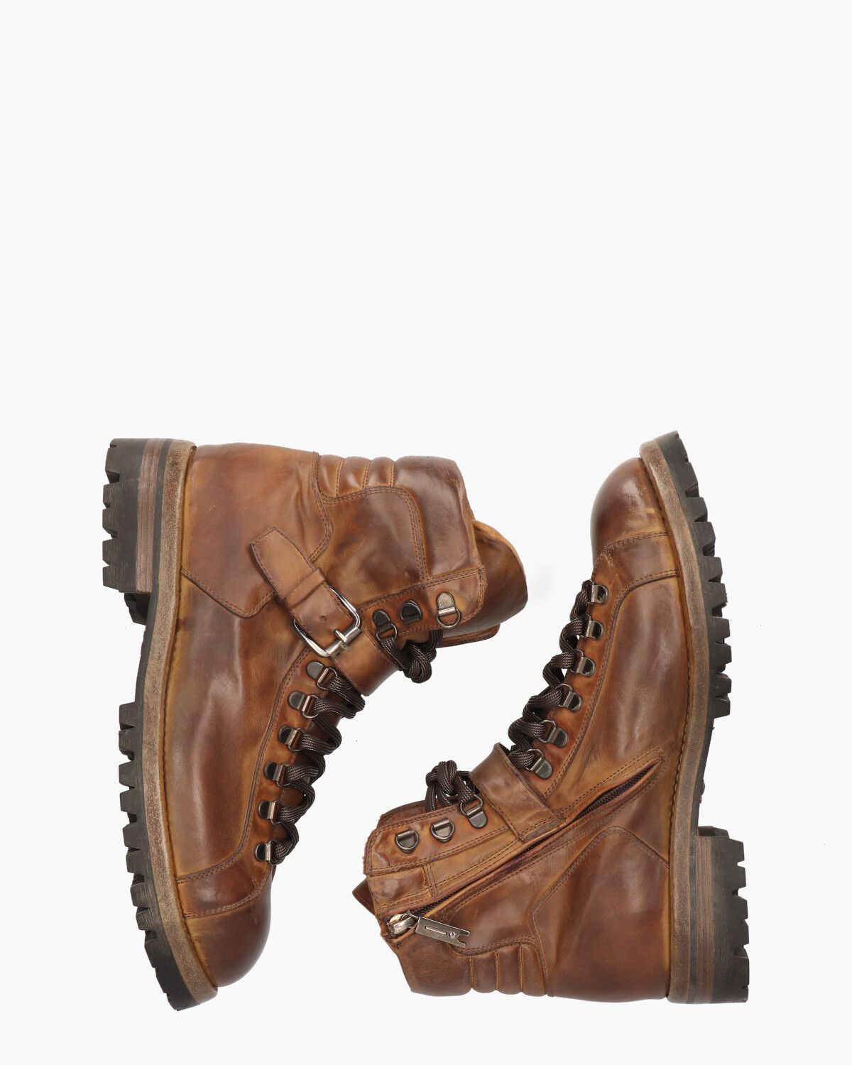 CI06A Bruin Heren Veterboots