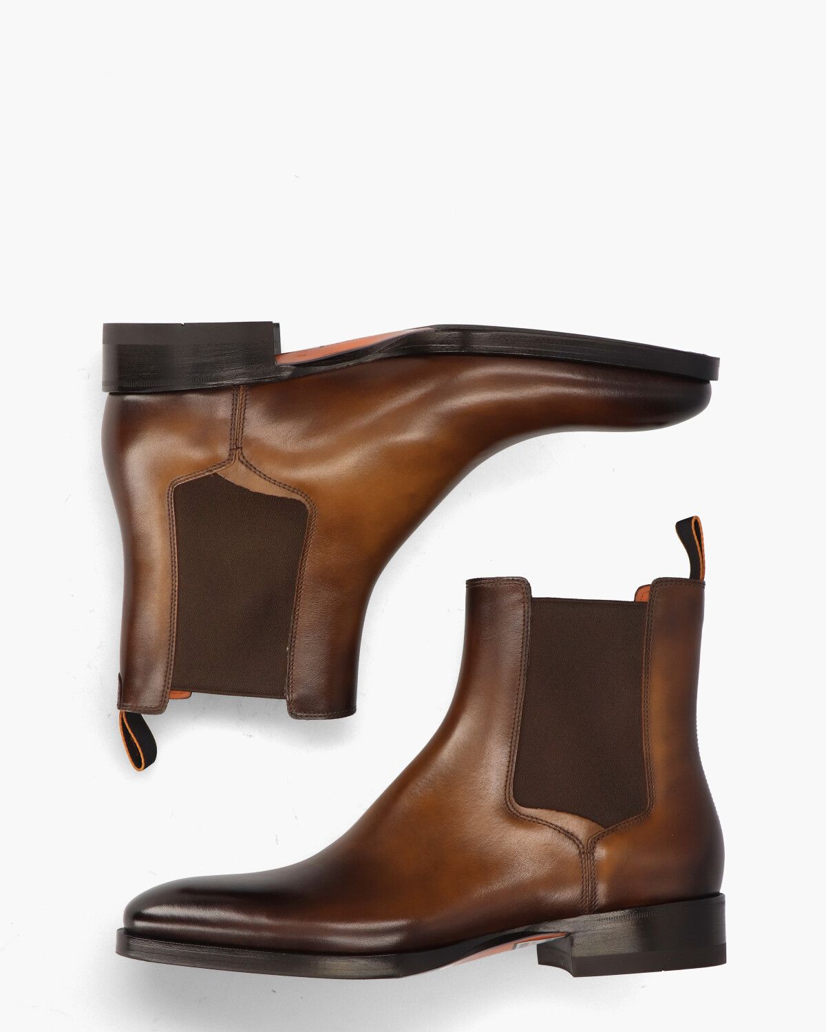 16755 Bruin Heren Chelseaboots