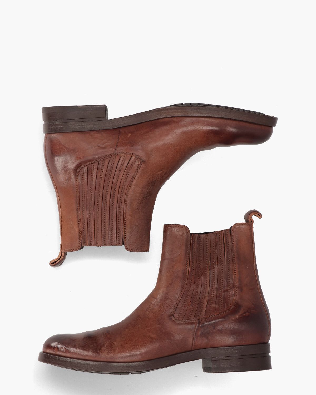 3028 Bruin Heren Chelseaboots