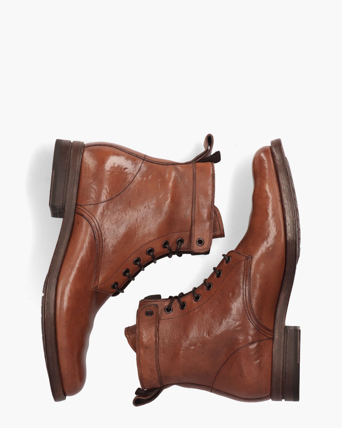 631 Cognac Heren Veterboots