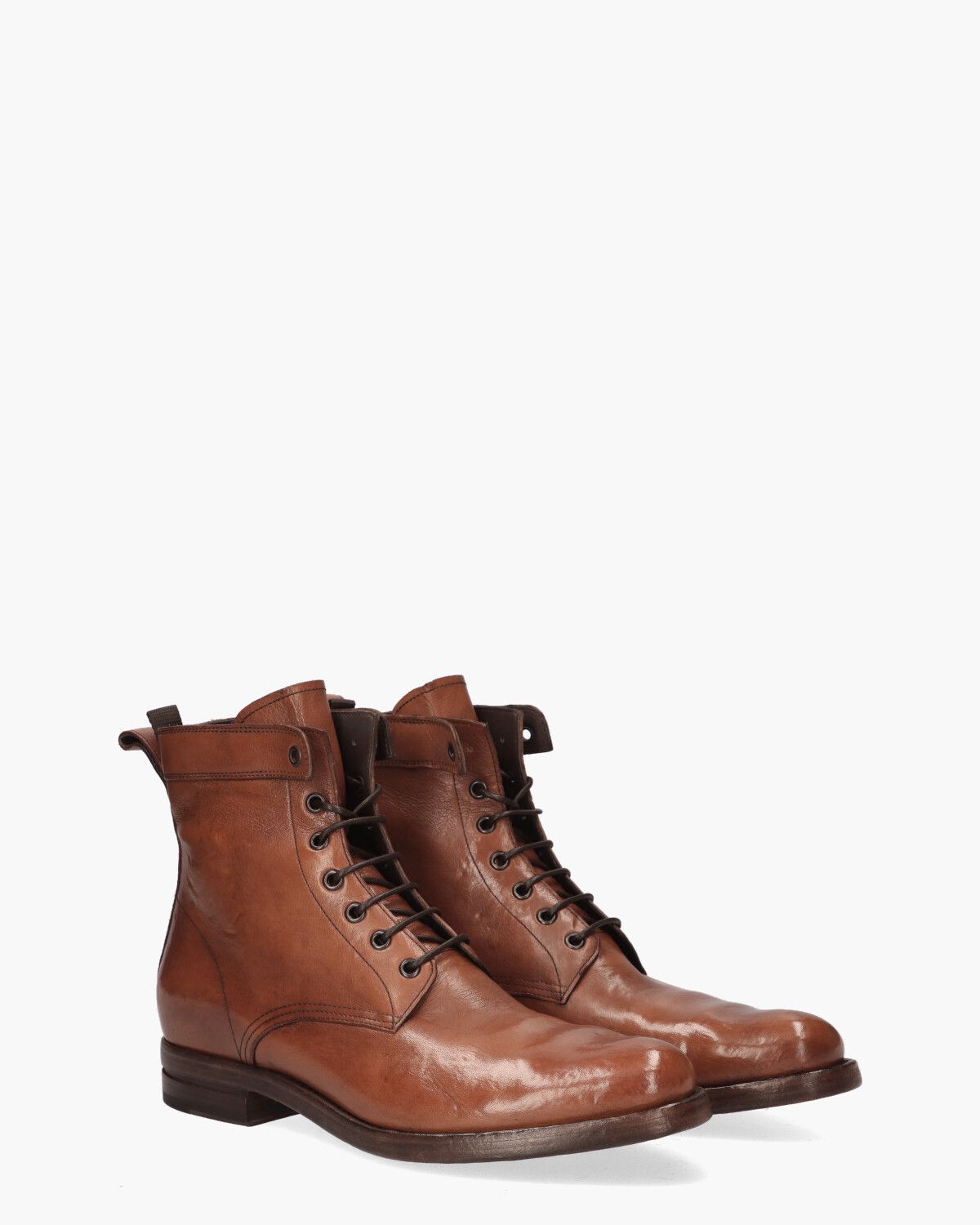 631 Cognac Heren Veterboots
