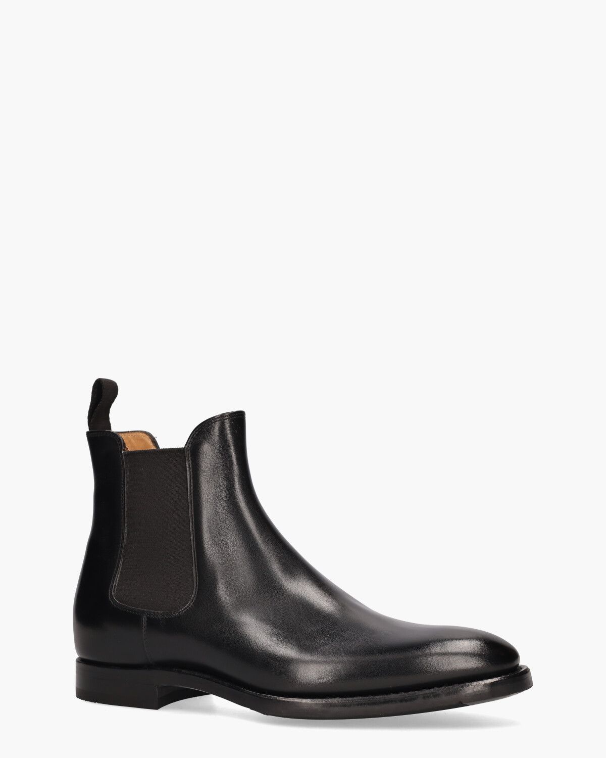 9588 Zwart Heren Chelseaboots