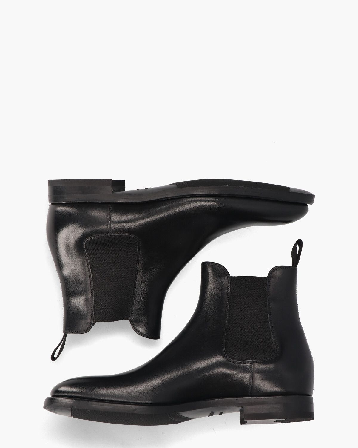 9588 Zwart Heren Chelseaboots