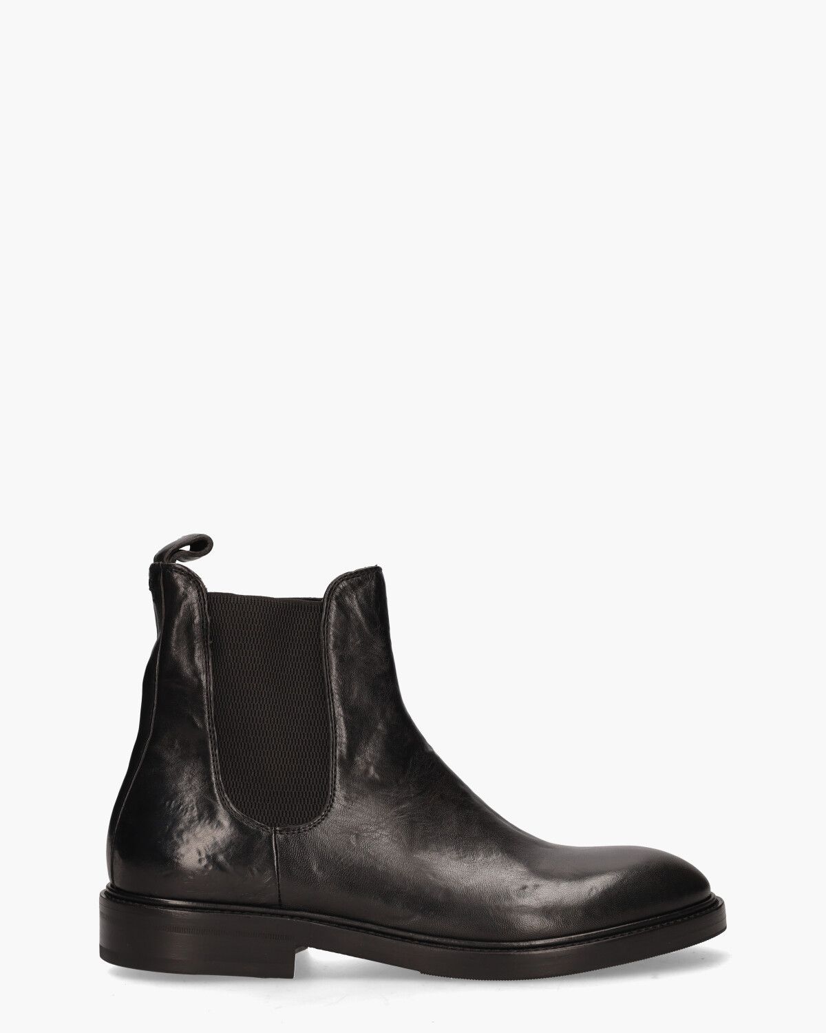 3004 Zwart Heren Chelseaboots