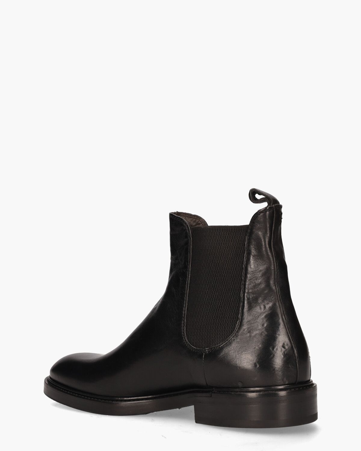 3004 Zwart Heren Chelseaboots