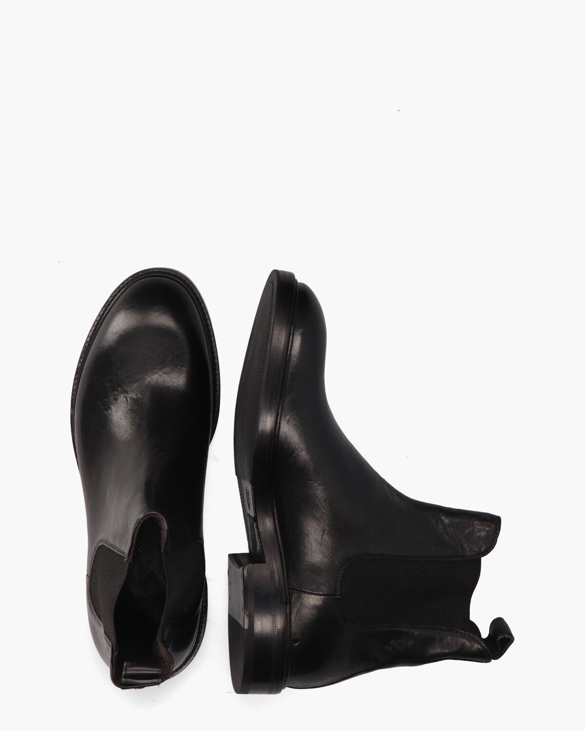3004 Zwart Heren Chelseaboots