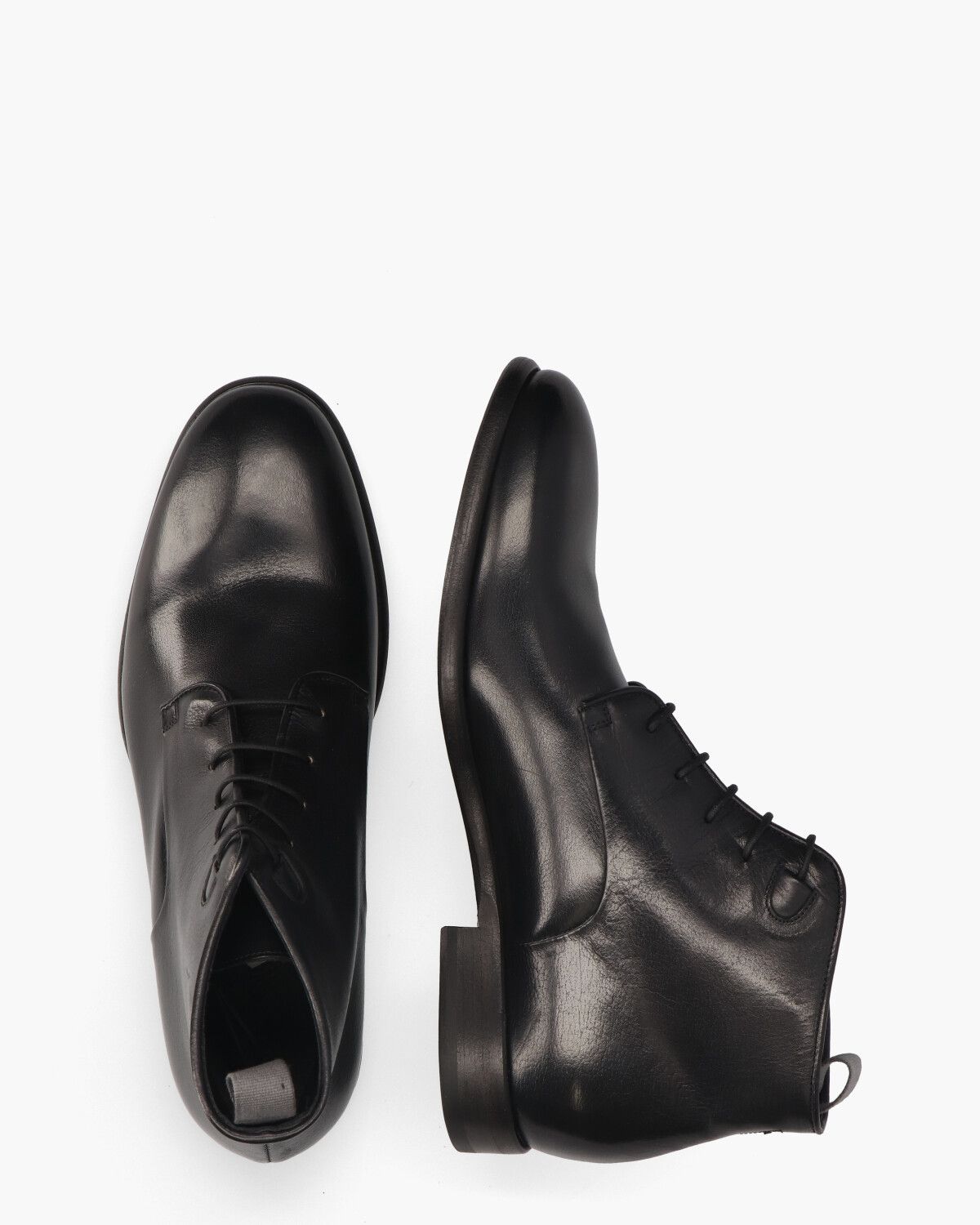 10941E Zwart Heren Veterboots