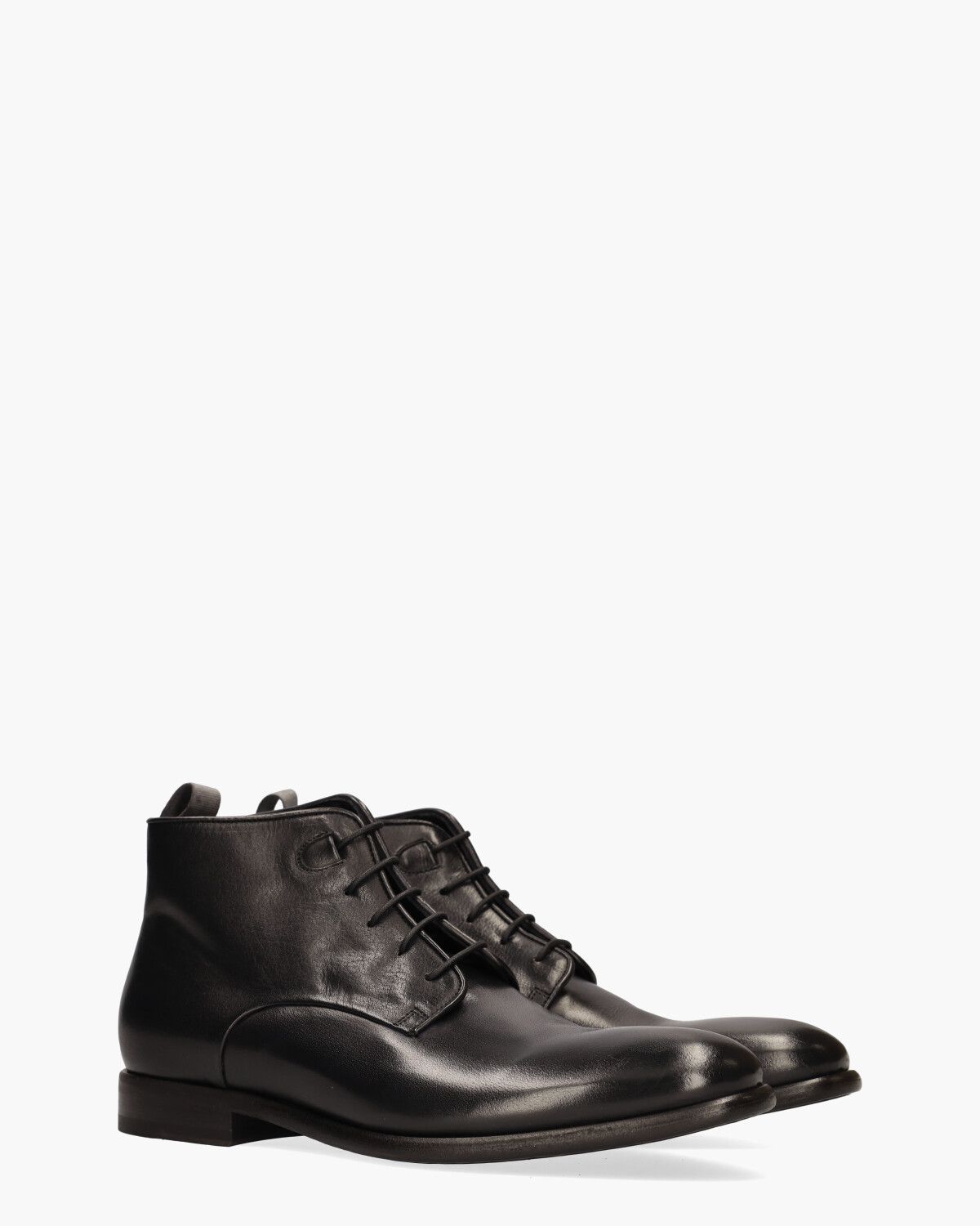 10941E Zwart Heren Veterboots