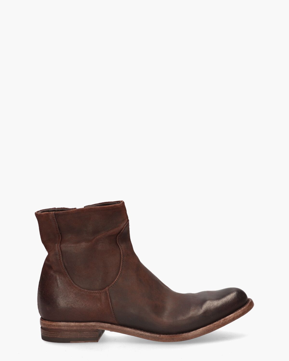 412 Bruin Heren Enkelboots