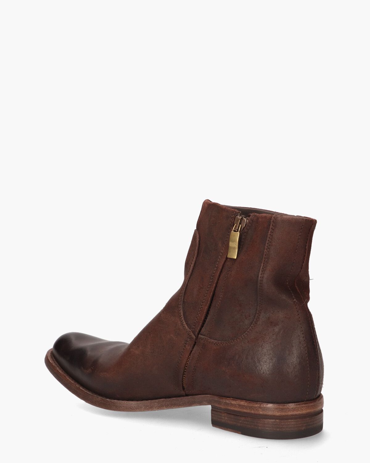 412 Bruin Heren Enkelboots