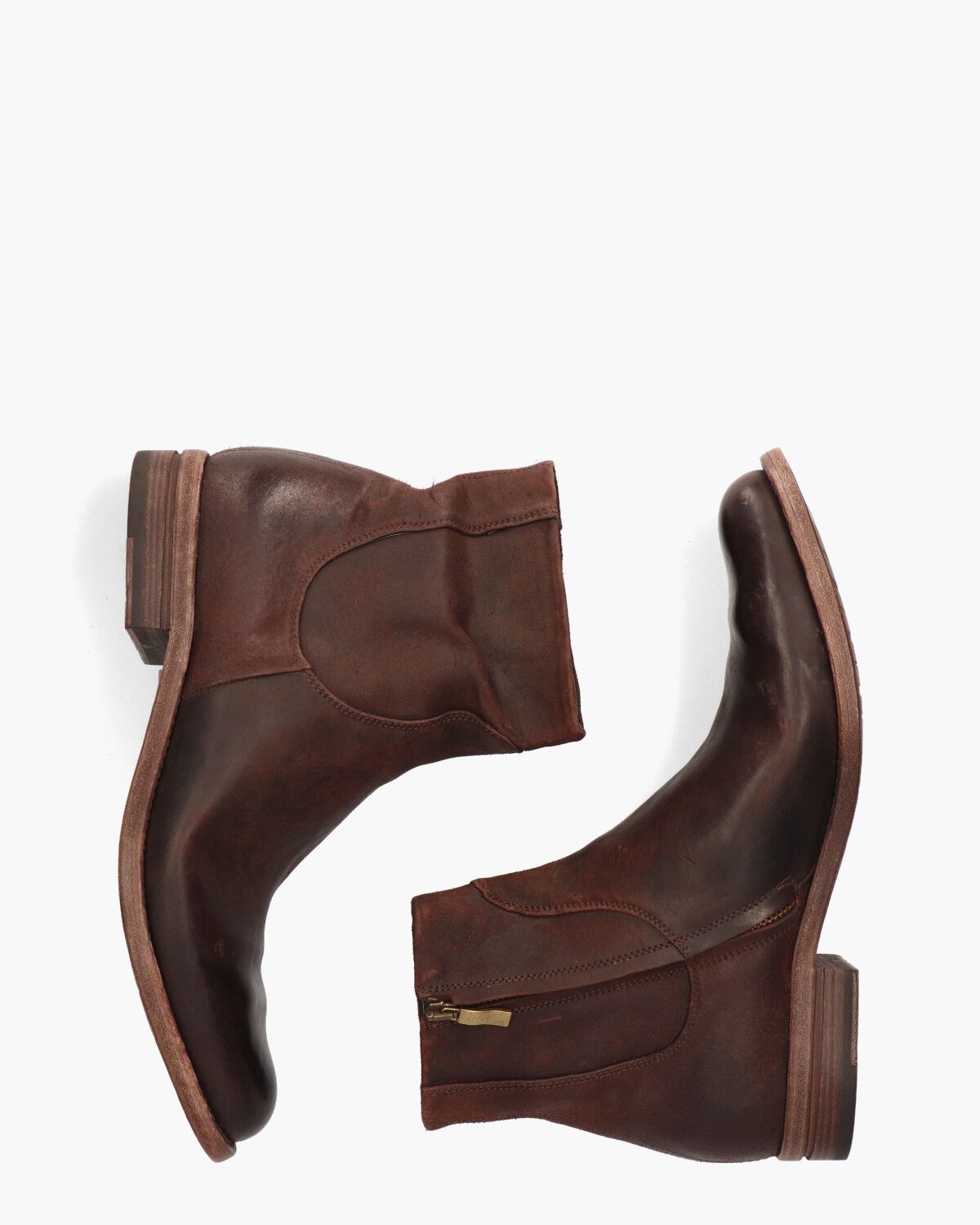 412 Bruin Heren Enkelboots