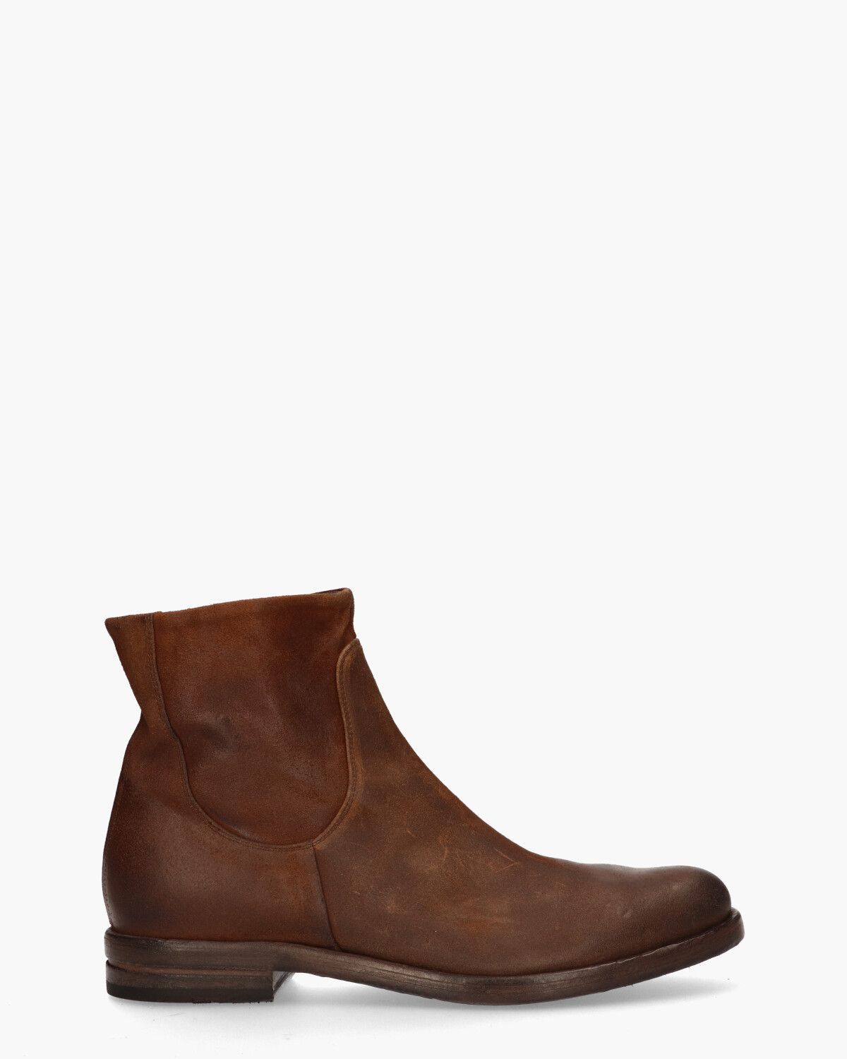 412 Bruin Heren Enkelboots