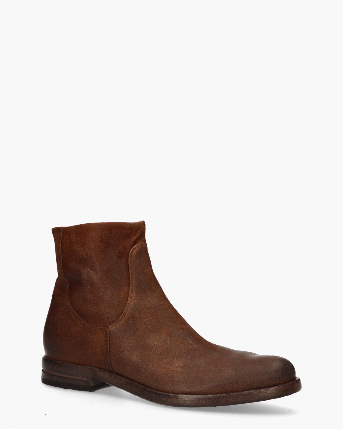 412 Bruin Heren Enkelboots