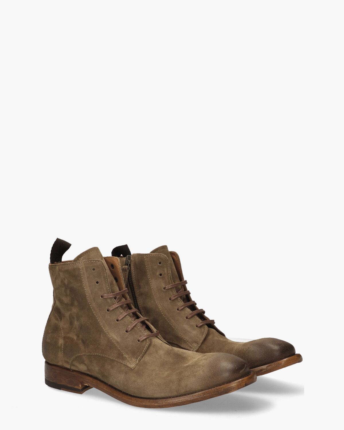 19002 Taupe Heren Veterboots