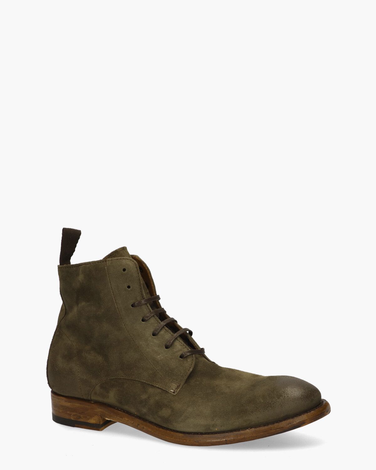 19002 Groen Heren Veterboots