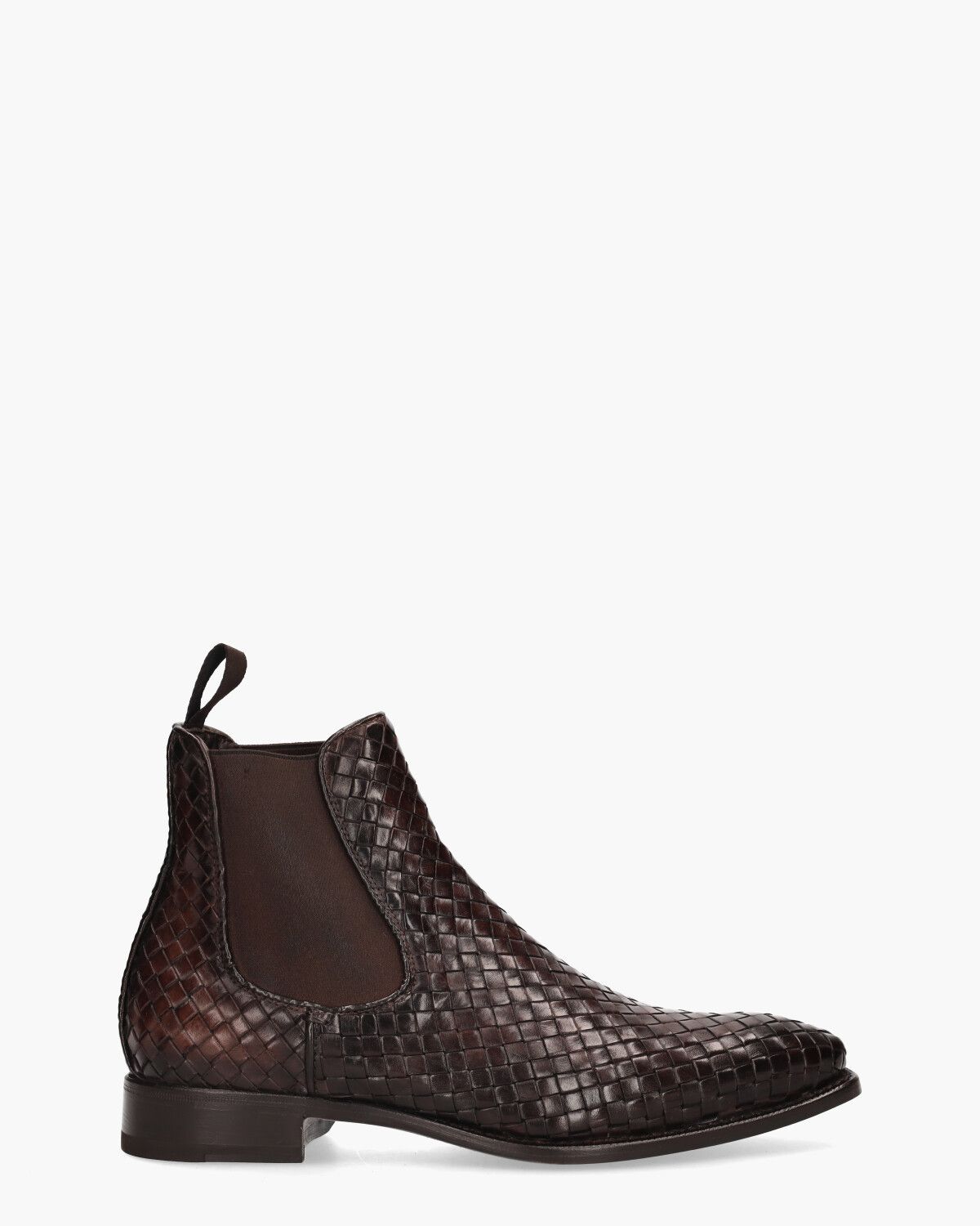 0077 Donkerbruin Heren Chelseaboots