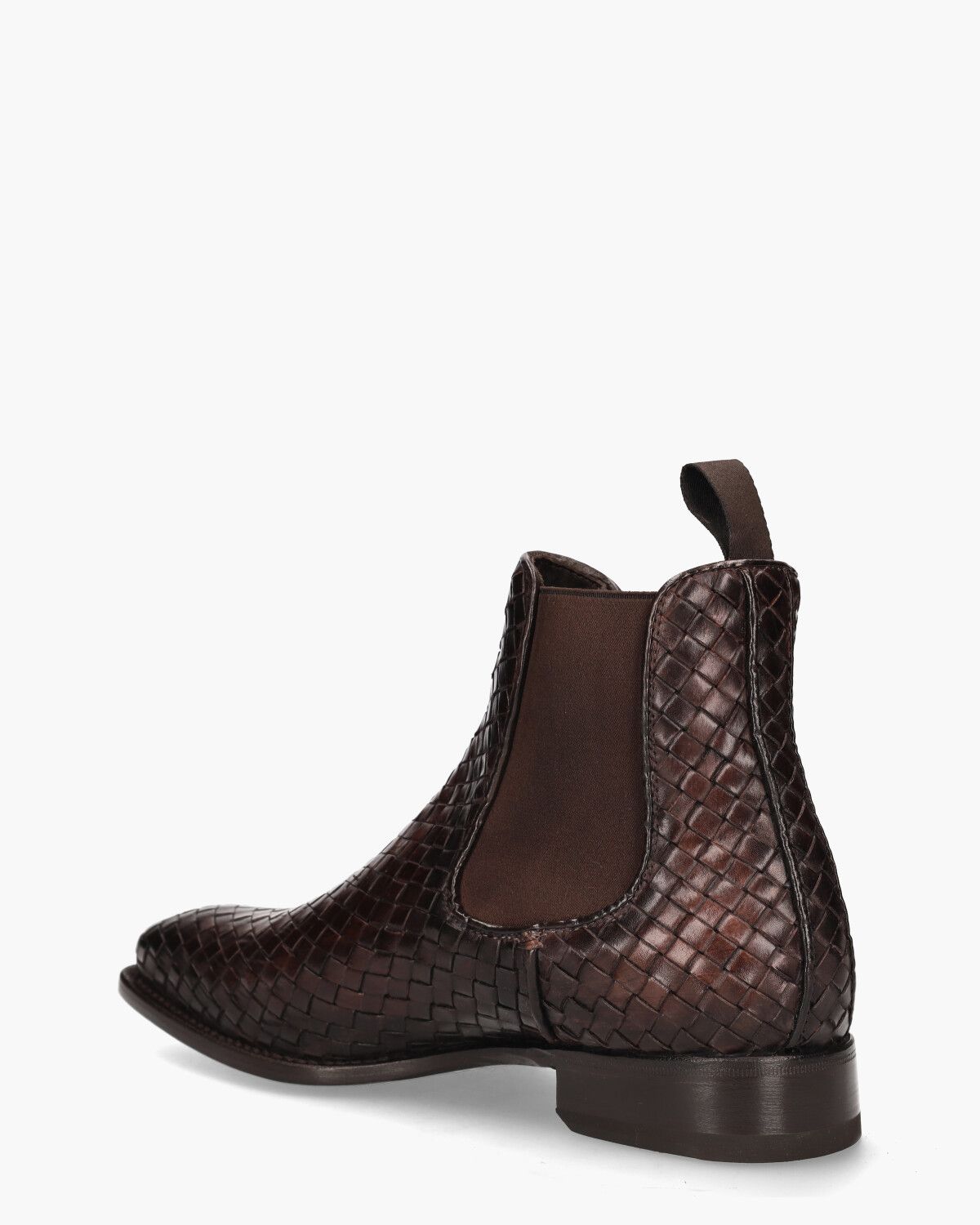 0077 Donkerbruin Heren Chelseaboots