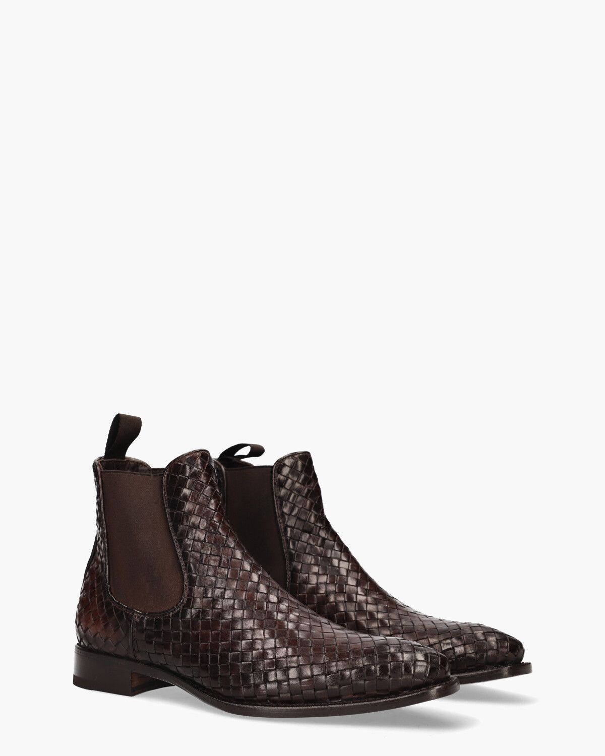 0077 Donkerbruin Heren Chelseaboots