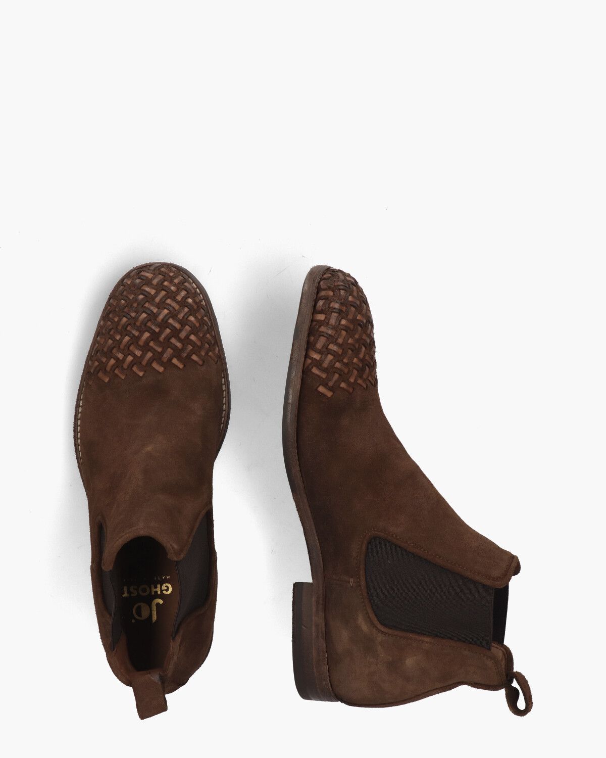 5048 Donkerbruin Heren Chelseaboots