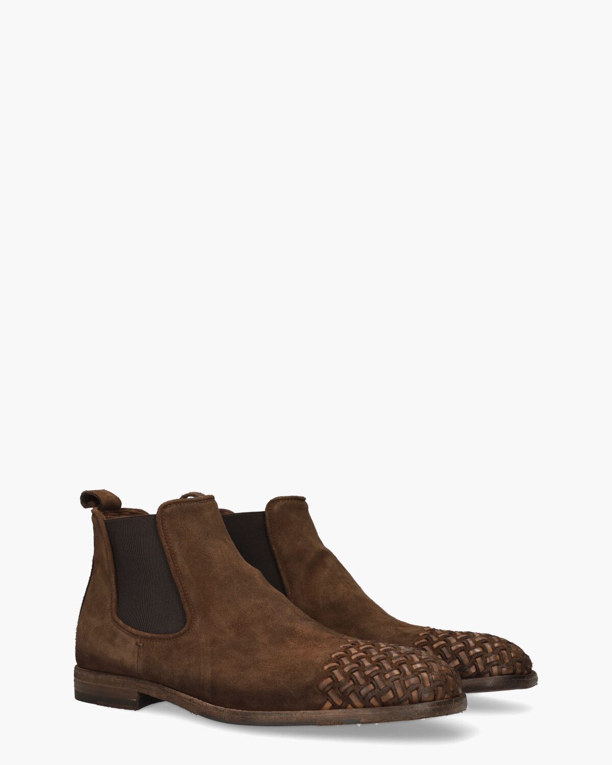 5048 Donkerbruin Heren Chelseaboots
