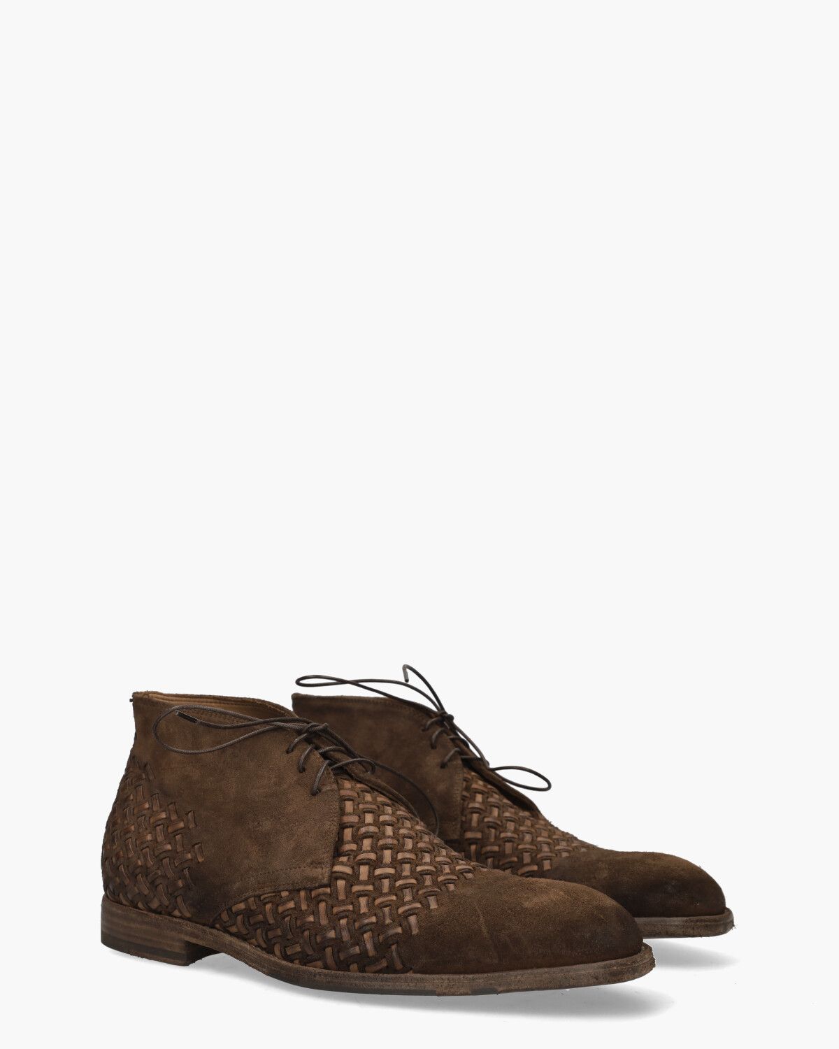 5012 Donkerbruin Heren Veterboots