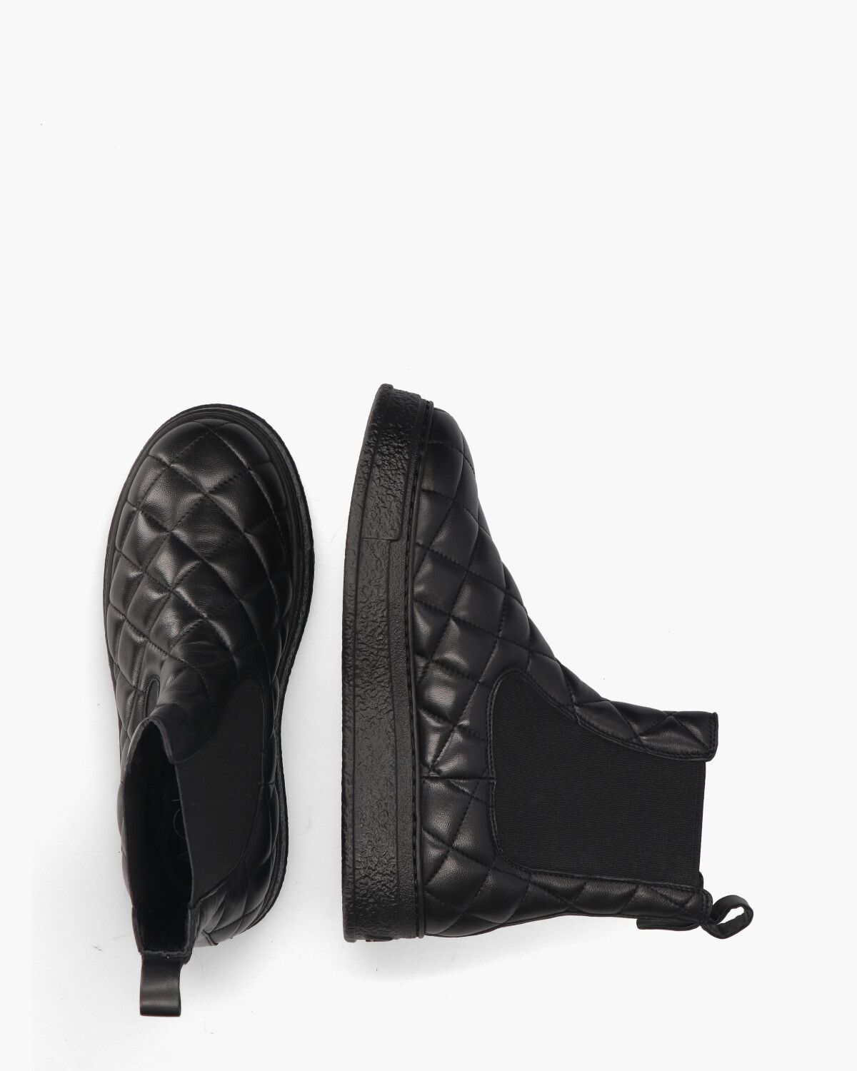 Giuly Beat Zwart Dames Chelseaboots