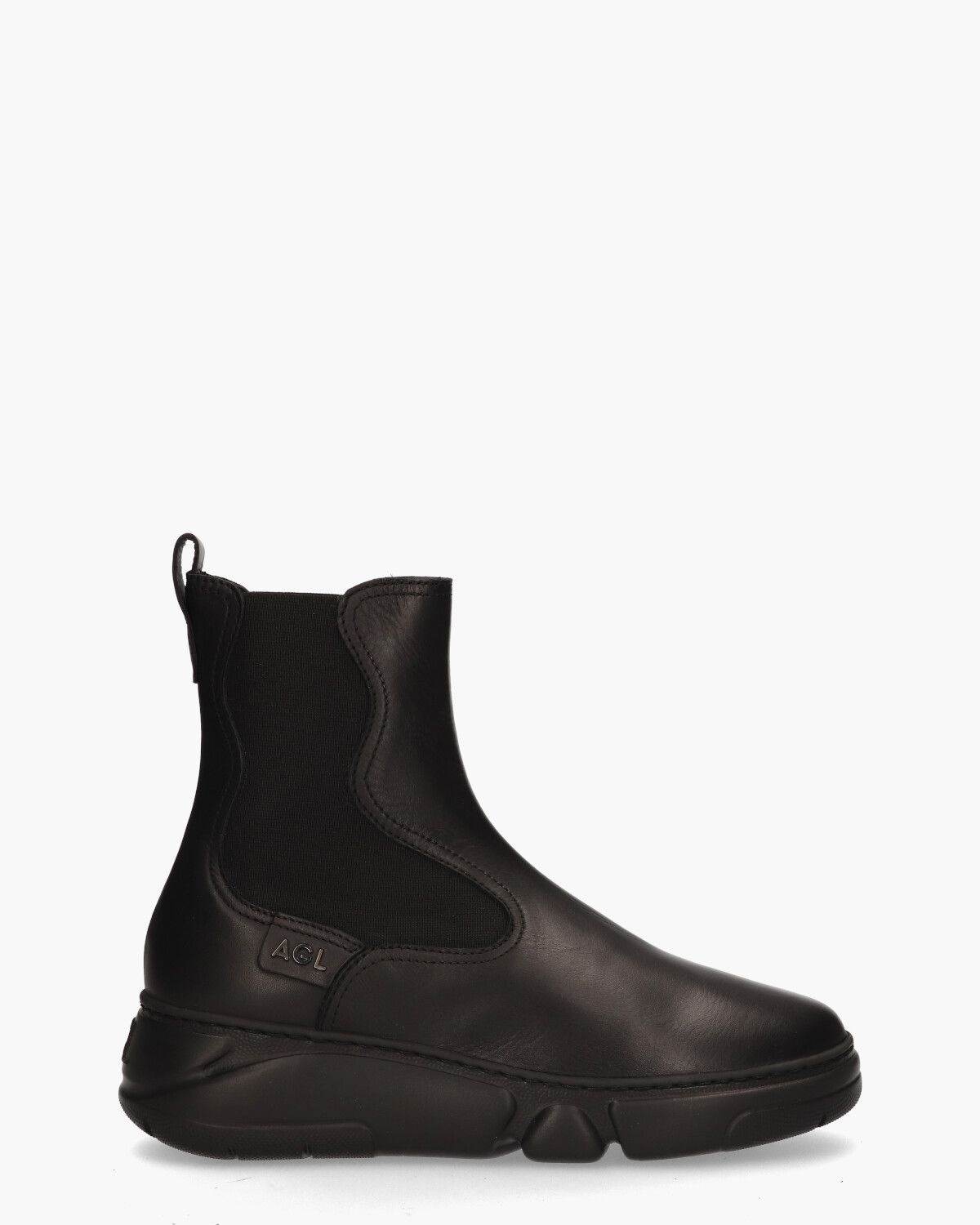 Patty D938510 Zwart Dames Enkelboots