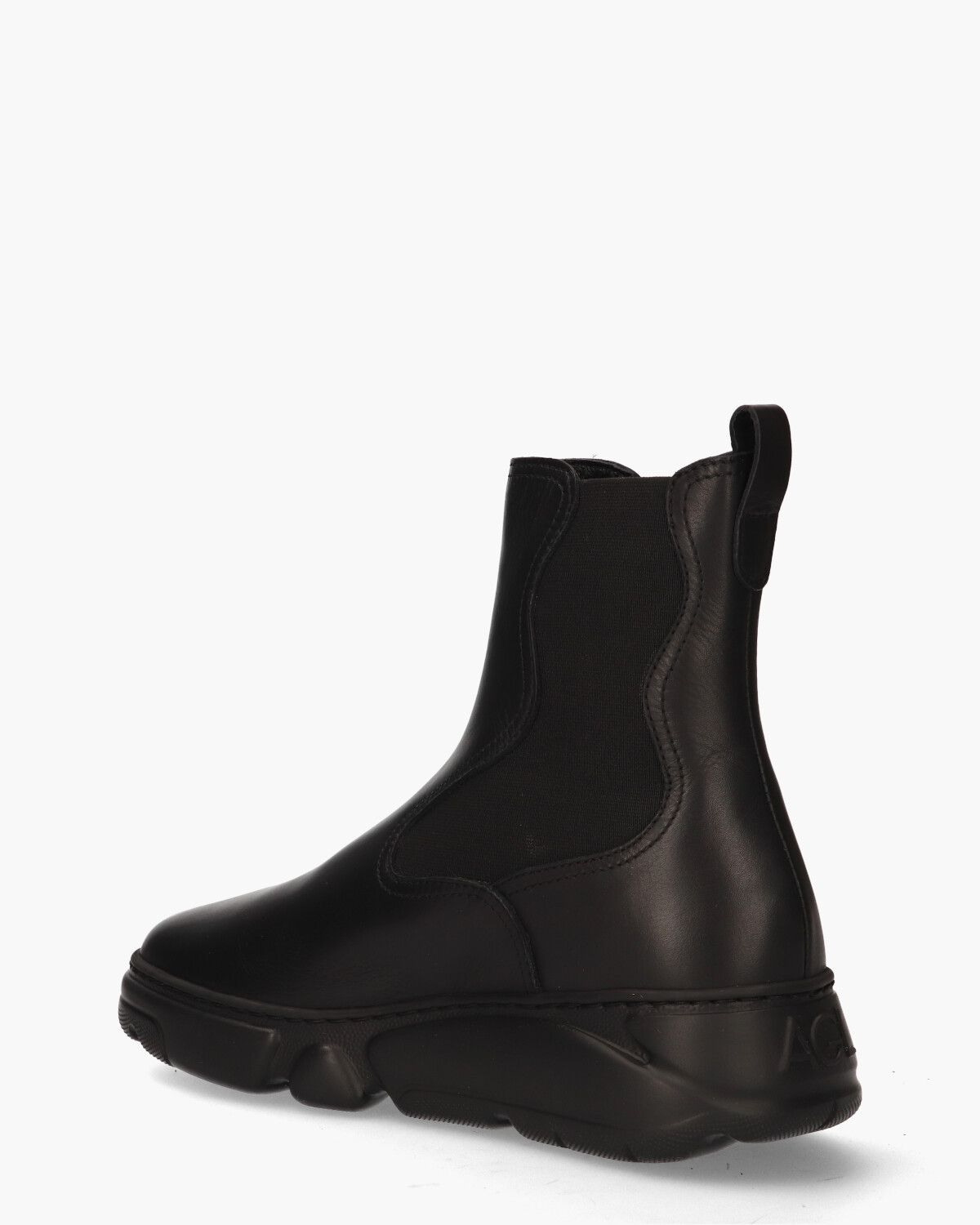 Patty D938510 Zwart Dames Enkelboots