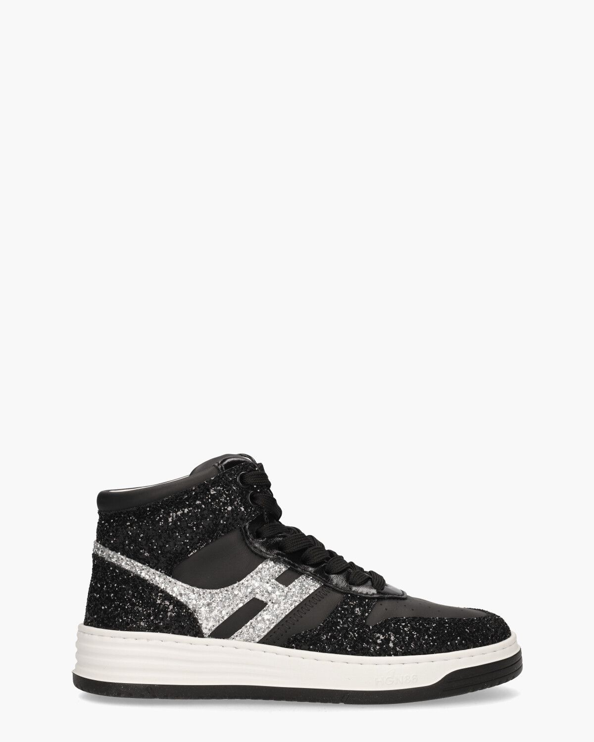 H630 High Top Zwart Damessneakers