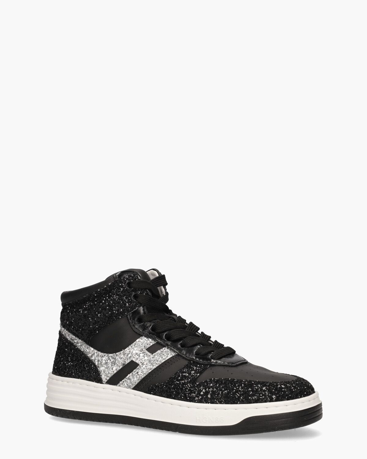 H630 High Top Zwart Damessneakers